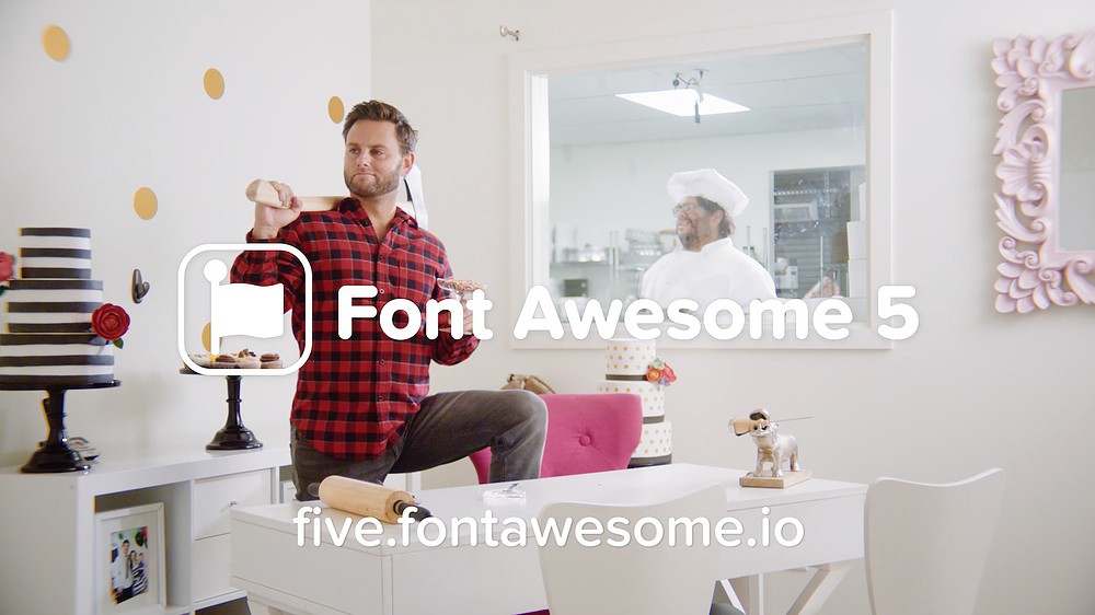 Font Awesome 5 Kickstarter campaign